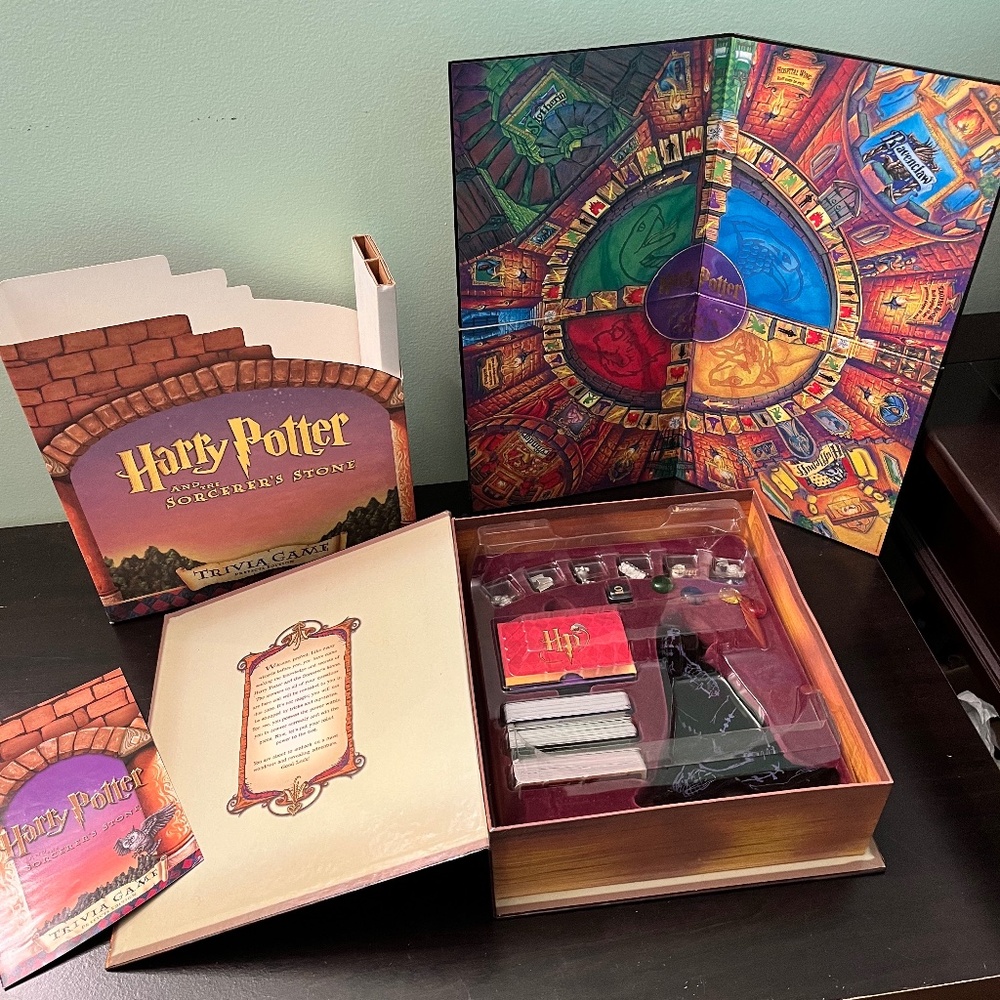 Harry Potter Sorcerer of the Stone Trivia Game Prefects Edition